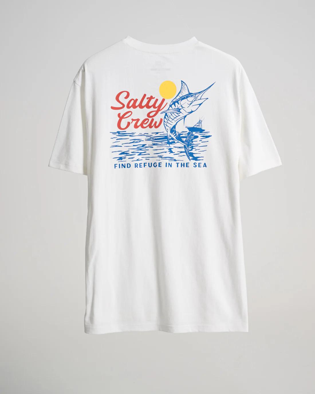Maglietta T-shirt Salty Crew Jackpot white