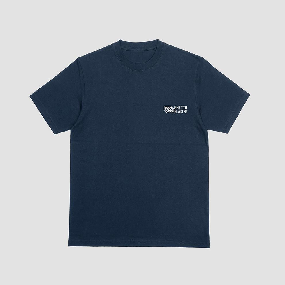 T-shirt unisex Ghettoblaster Pizza navy