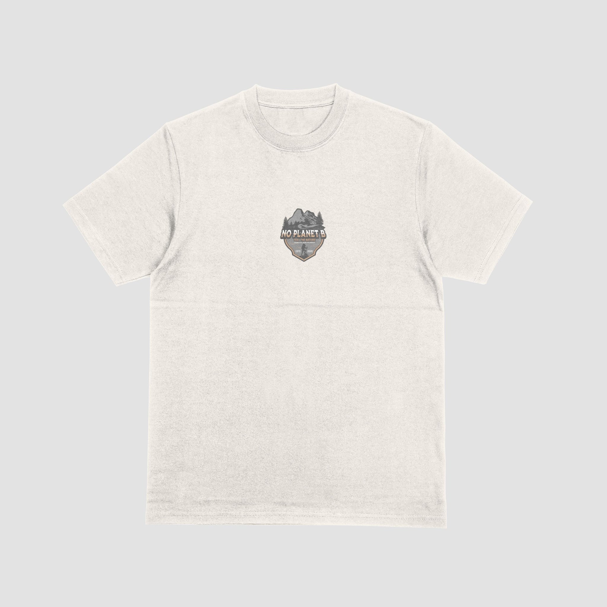 Junglo T-shirt No PlanetB Forest off white