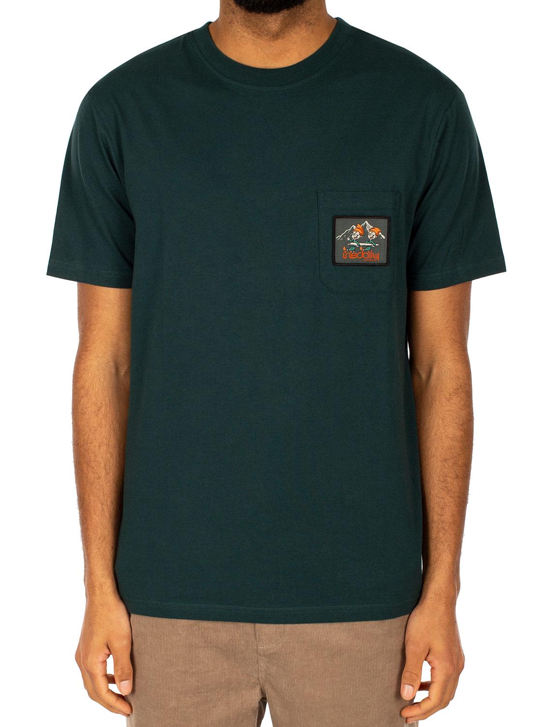 T-shirt Iriedaily Gnomed Pocket night forest