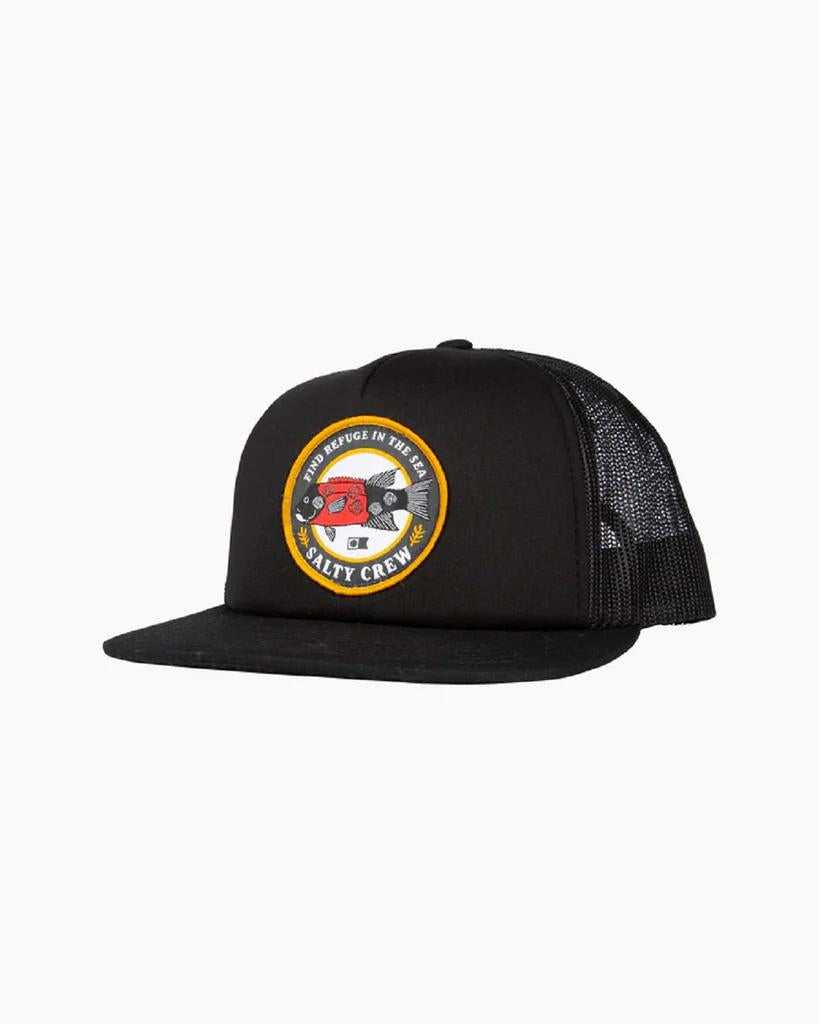 Cap Salty Crew Sheepy Foamy Trucker black