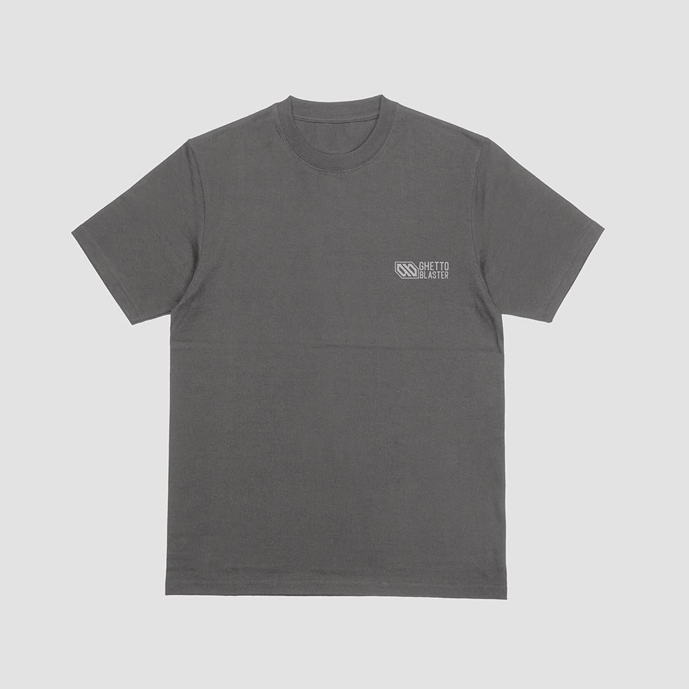 T-shirt unisex Ghettoblaster Pizza grey heather