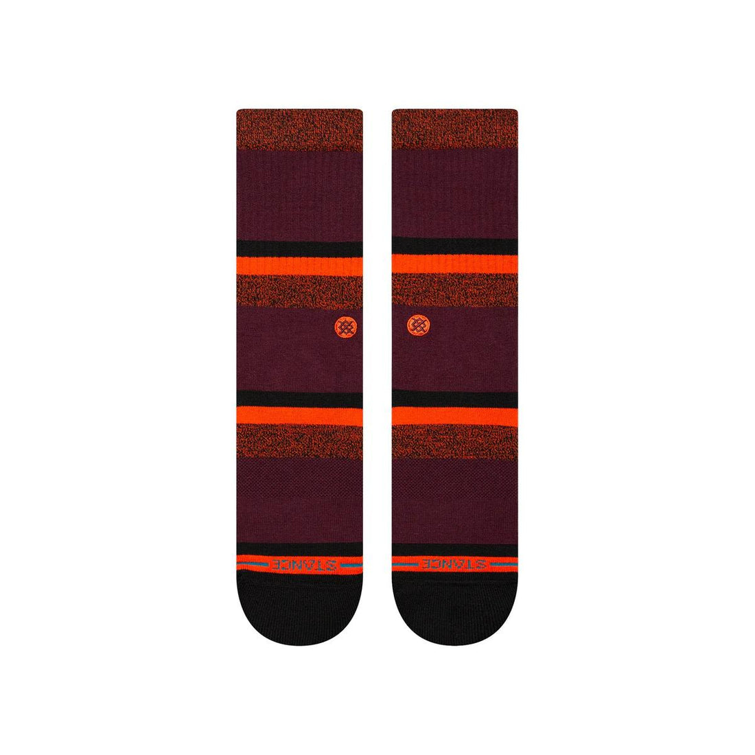Calze Stance Dante Crew wine