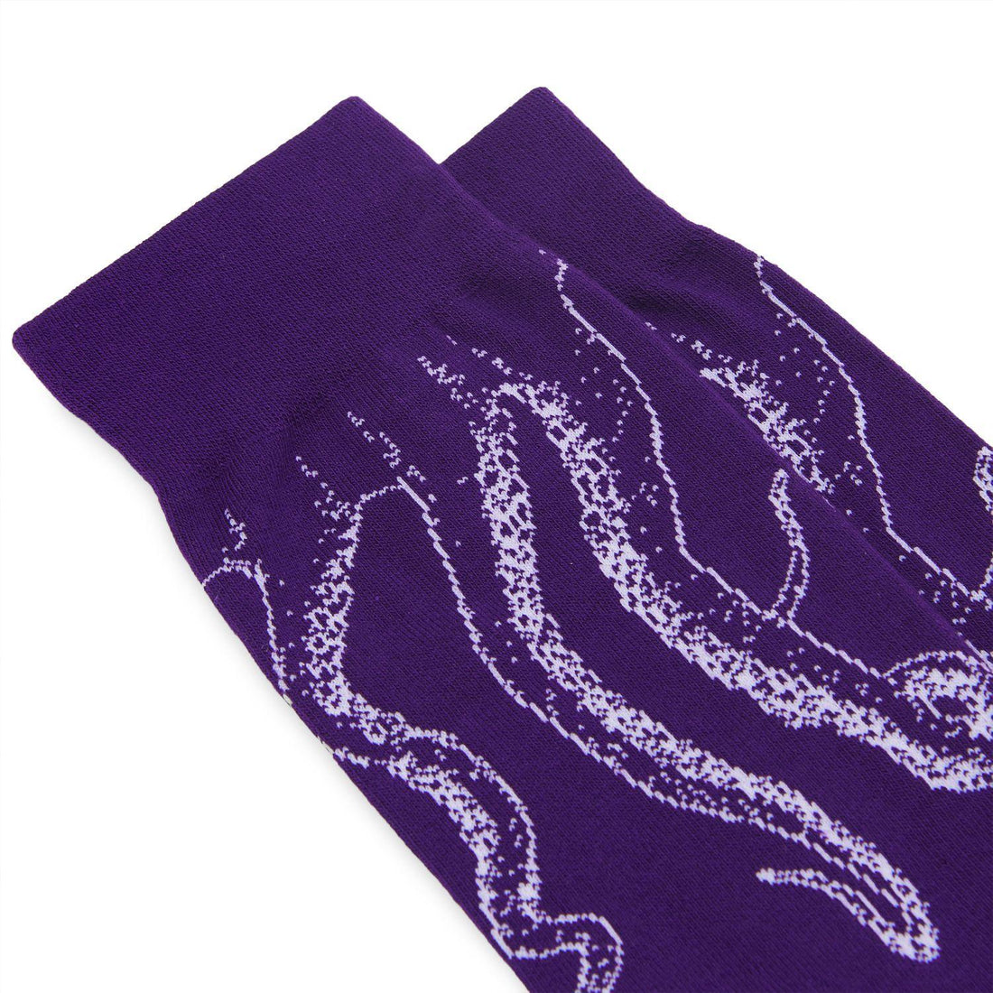 Calze Octopus Outline purple white