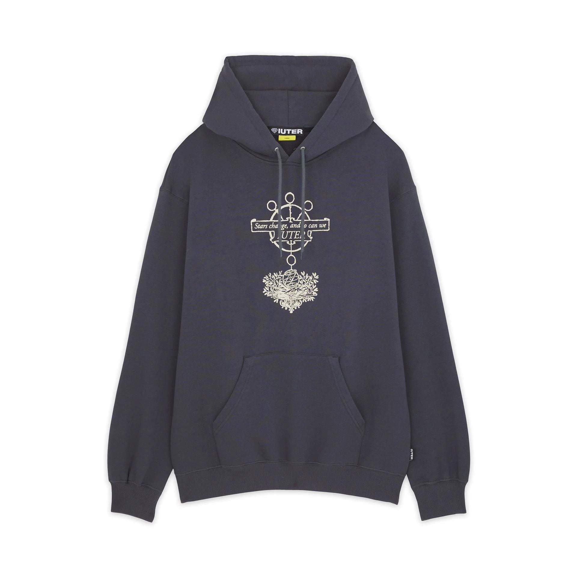 Felpa Iuter Astro Hoodie asphalt