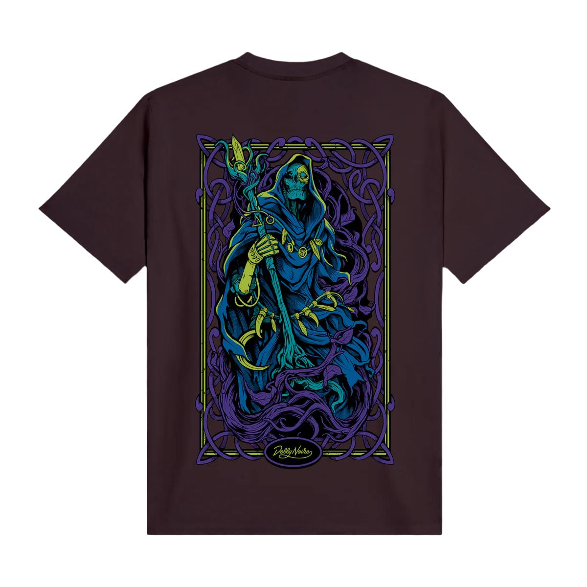 T-shirt Dolly Noire Cyber Druid purple dust