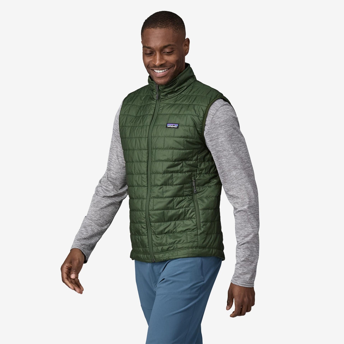 Smanicato Patagonia Nano Puff Vest pine green