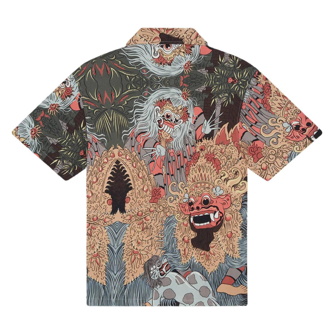 Camicia Dolly Noire Bowling Barong and Rangda