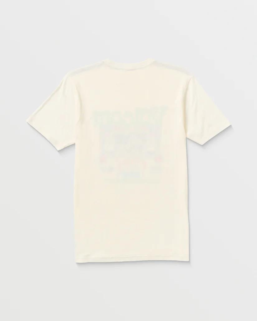 T-shirt Volcom Worldly off white