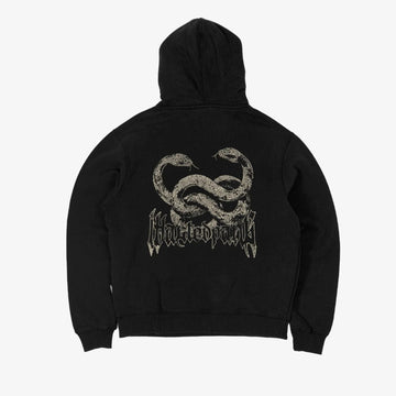 Felpa  Wasted Paris Snakes  Hood  Black