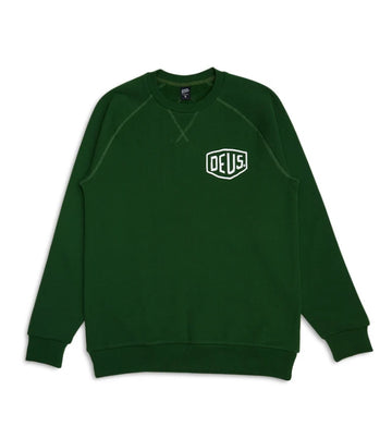 Felpa Deus Ex Machina Harajuku Address Green