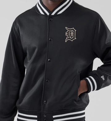 Giacca New Era Jersey Bomber Detroit Tiger Black