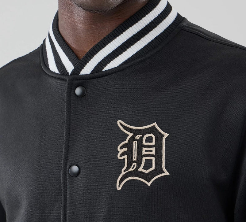 Giacca New Era Jersey Bomber Detroit Tiger Black