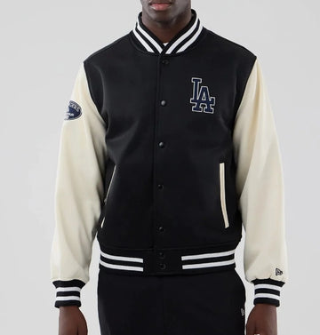 Giacca New Era Jersey Bomber LA Dodgers  Black