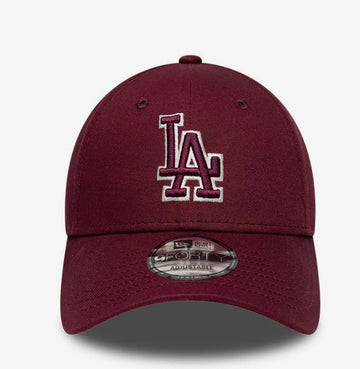 Cap New Era MLB 940 Outline LOS DOD Burgundy