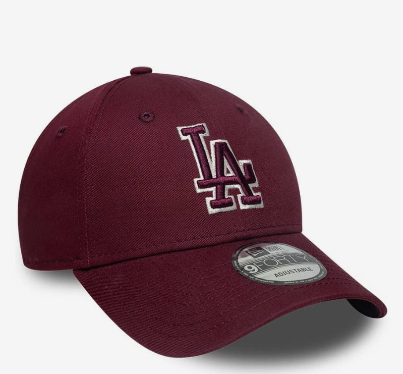Cap New Era MLB 940 Outline LOS DOD Burgundy