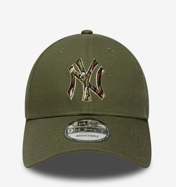 Cap New Era MLB 940 Outline Camo  NY YANKEES Olive
