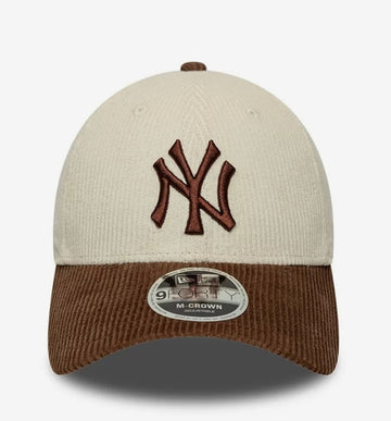 Cap New Era MLB 940  Cord MC NY YANKEES Beige