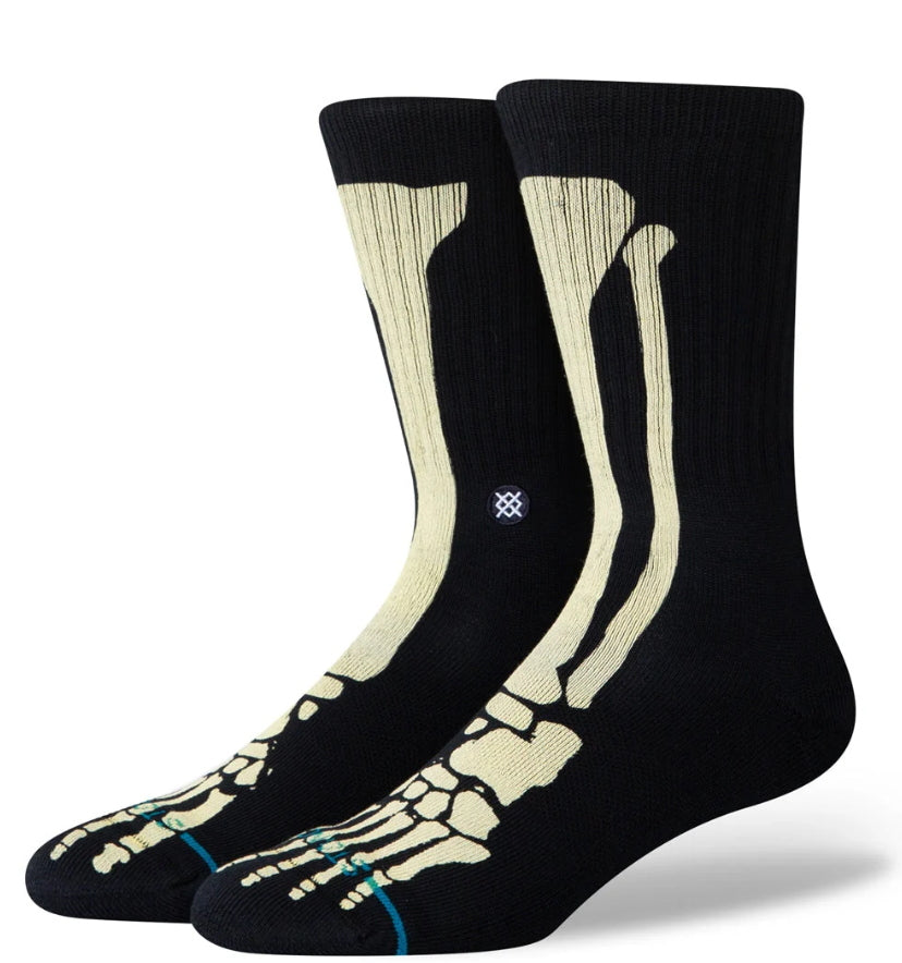 Calze Stance Bones 3 Black
