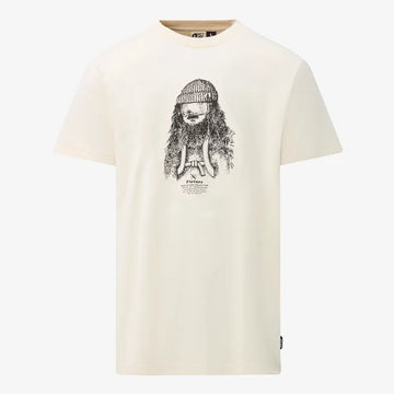 T Shirt Picture D&S Bearded White