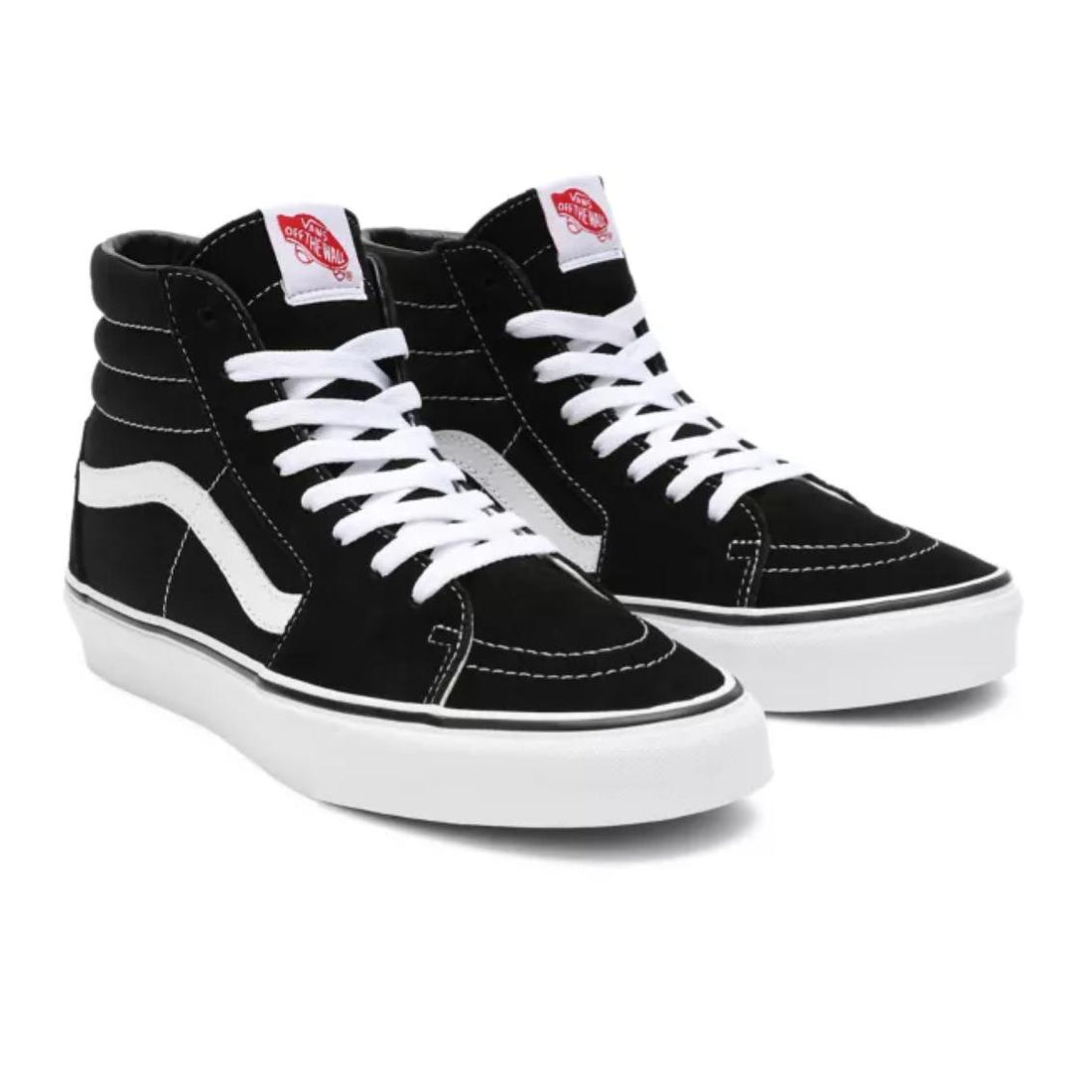 Scarpe sneakers Vans SK8 HI black white