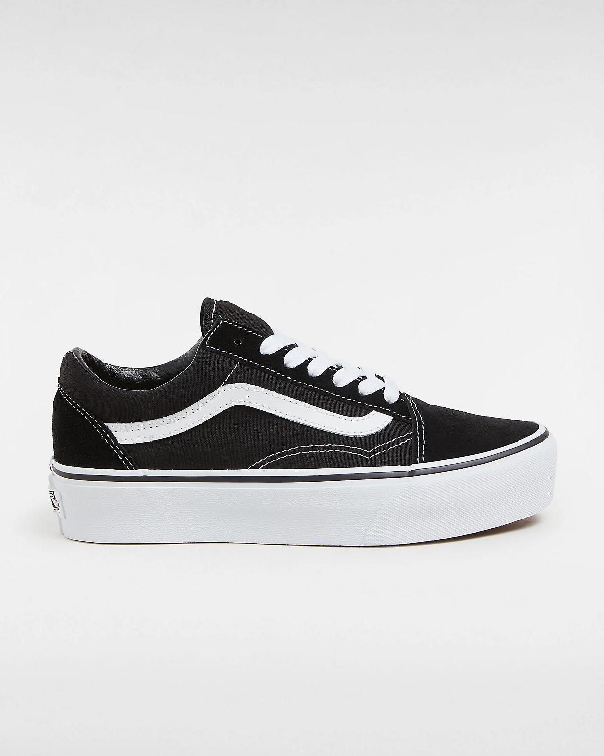 Sneakers Vans Old Skool Platform black white