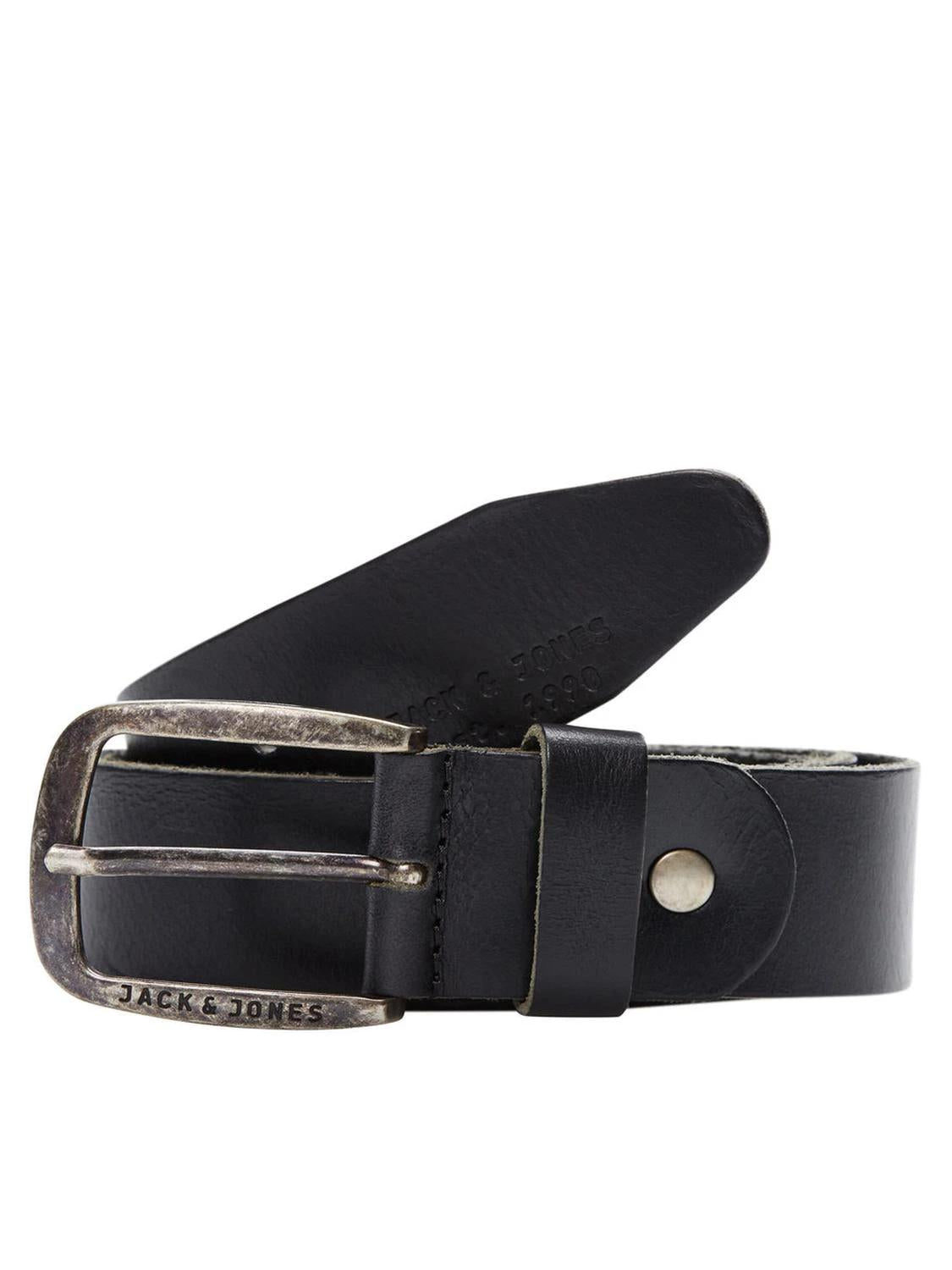 Cintura Jack & Jones Paul leather black