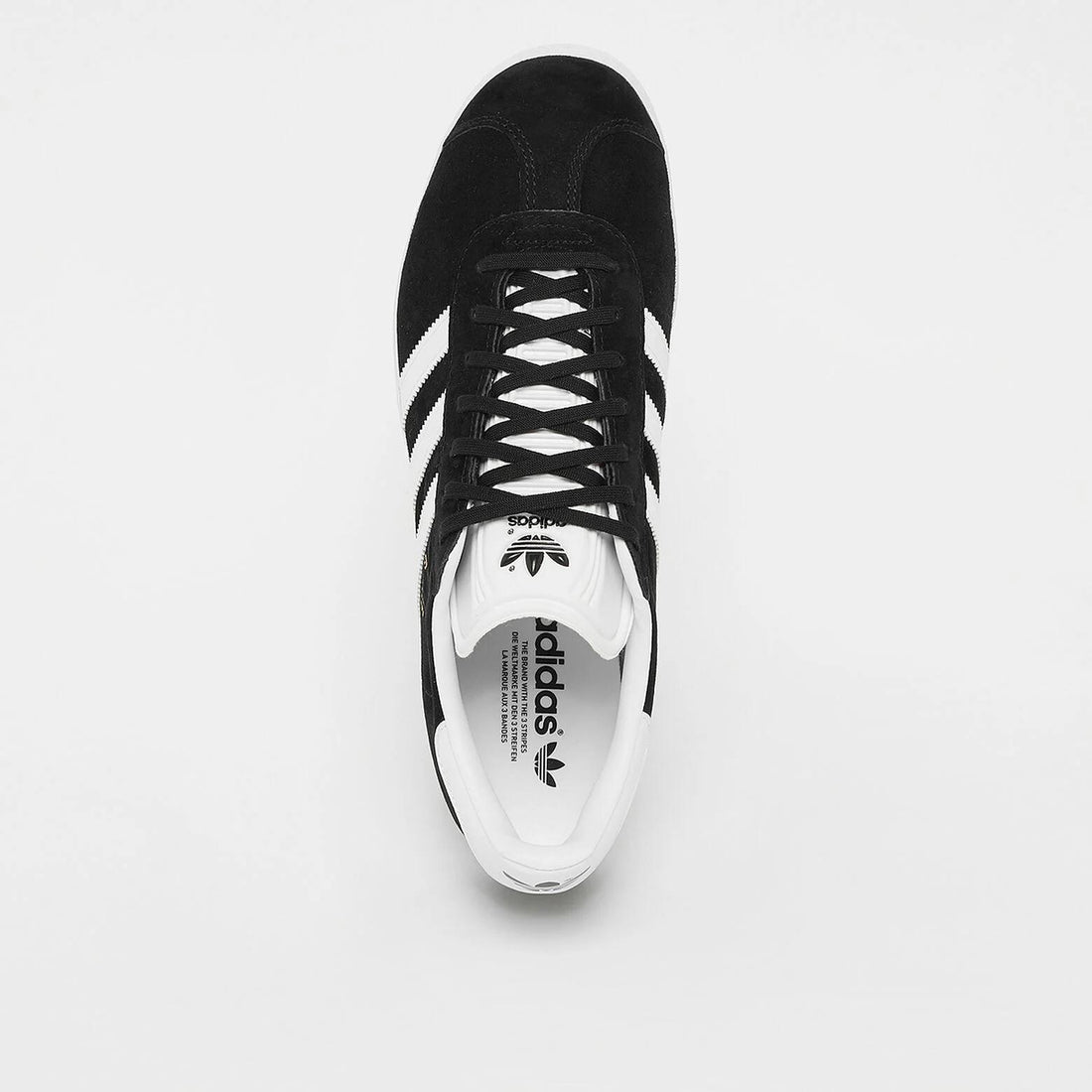 Scarpe sneakers Adidas Gazzelle black white gold