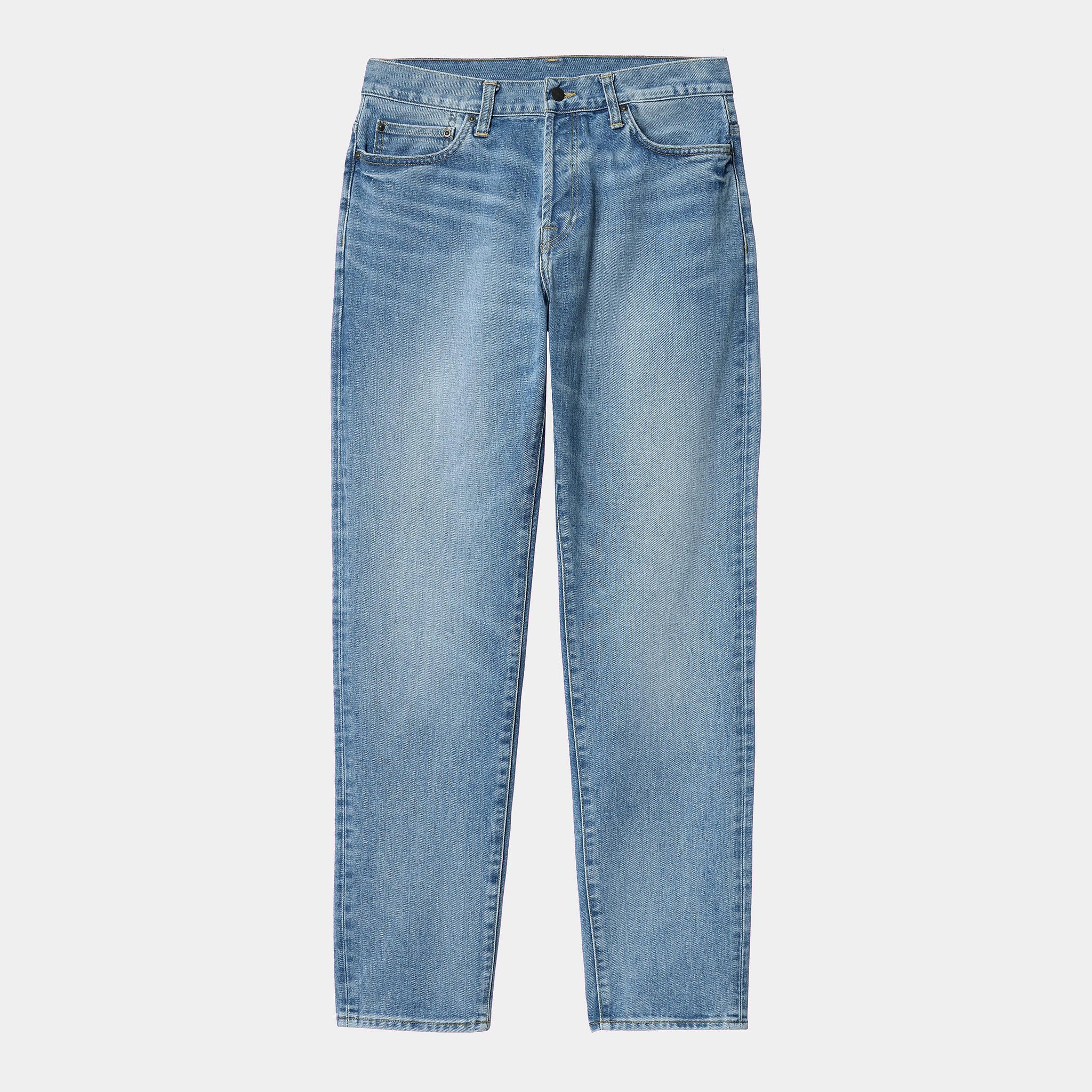Pantaloni jeans Carhartt Klondike blue light used