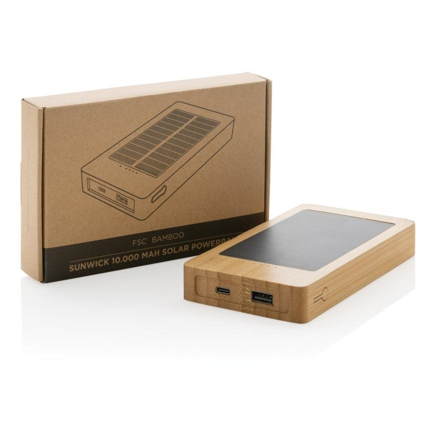Accessori XdC Powerbank Solare 10.000 MHA Bambu Brown