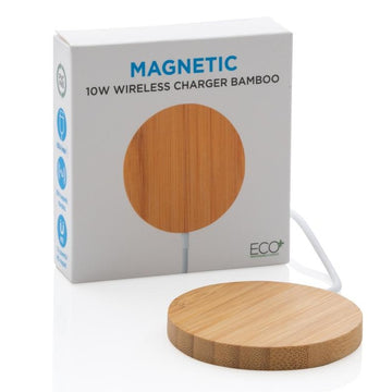 AccessoriXdC Ricaricatore Wireless Magnetico 10W Bambu Brown