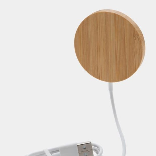 AccessoriXdC Ricaricatore Wireless Magnetico 10W Bambu Brown