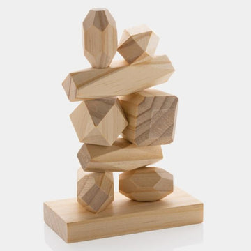 AccessoriXdC Rocce Bilanciamento In Legnol Brown