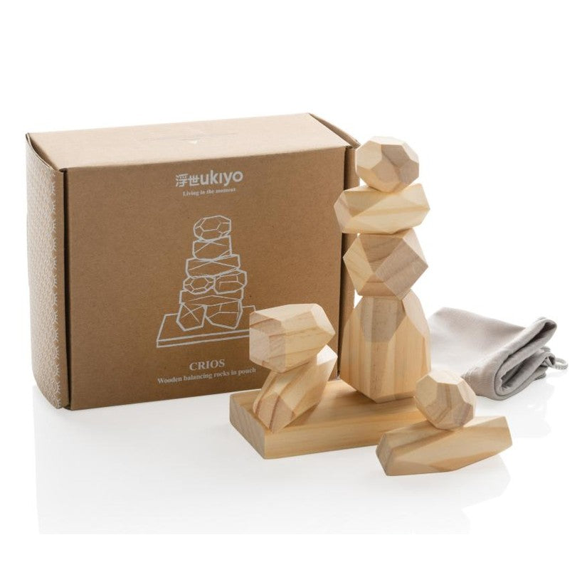 AccessoriXdC Rocce Bilanciamento In Legnol Brown