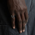 Anello Wasted Paris Silver ring
