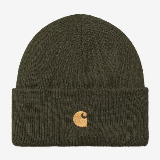 Beanie Carhartt Chase Olive Gold