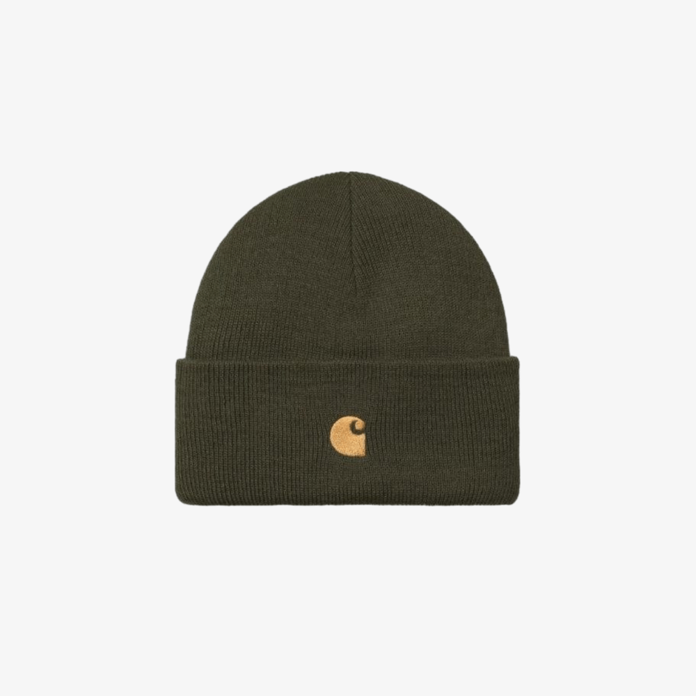 Beanie Carhartt Chase Olive Gold