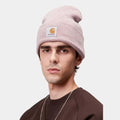 Beanie Carhartt Watch Hat Glassy Pink Heat