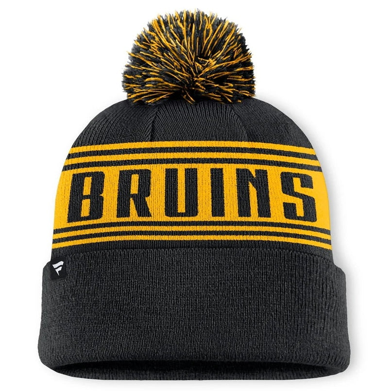 Beanie M&N NHL Pom BOS BRUINS Black