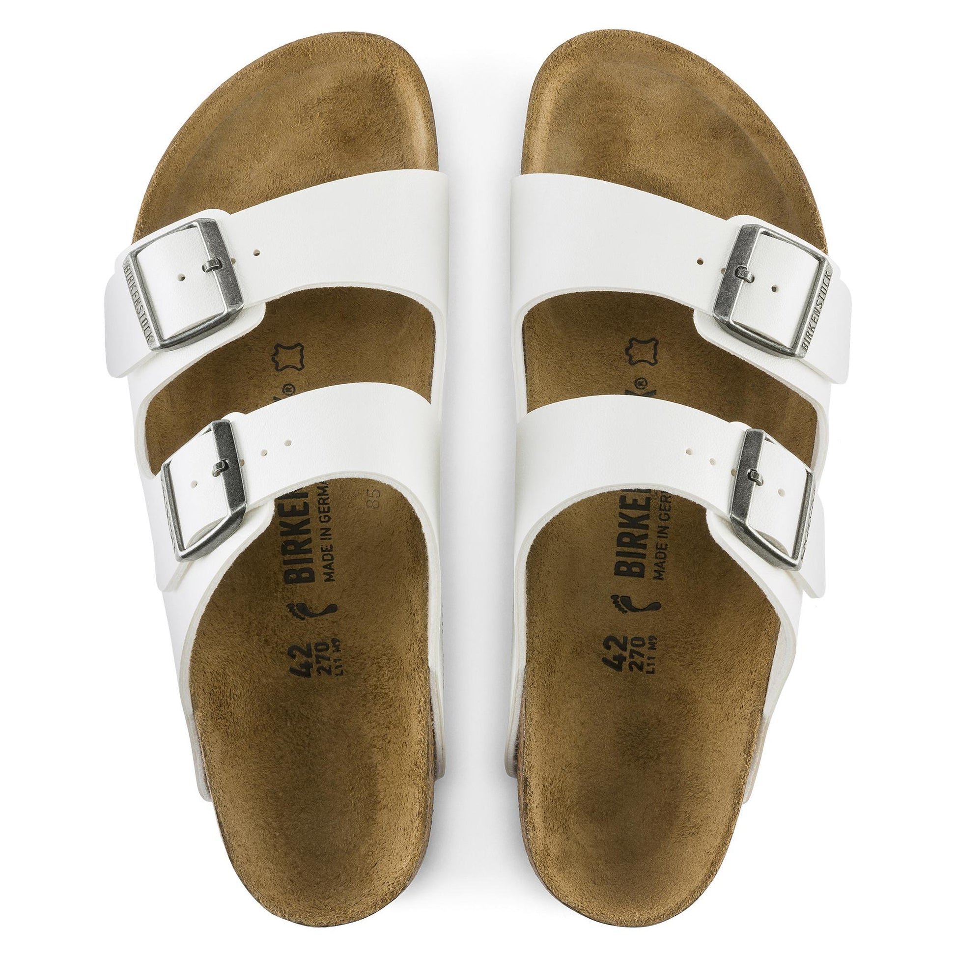 Birkenstock Arizona Birco-Flor white