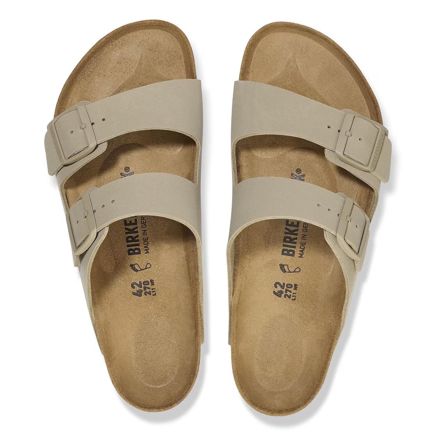 Birkenstock Arizona Birko-Flor faded khaki