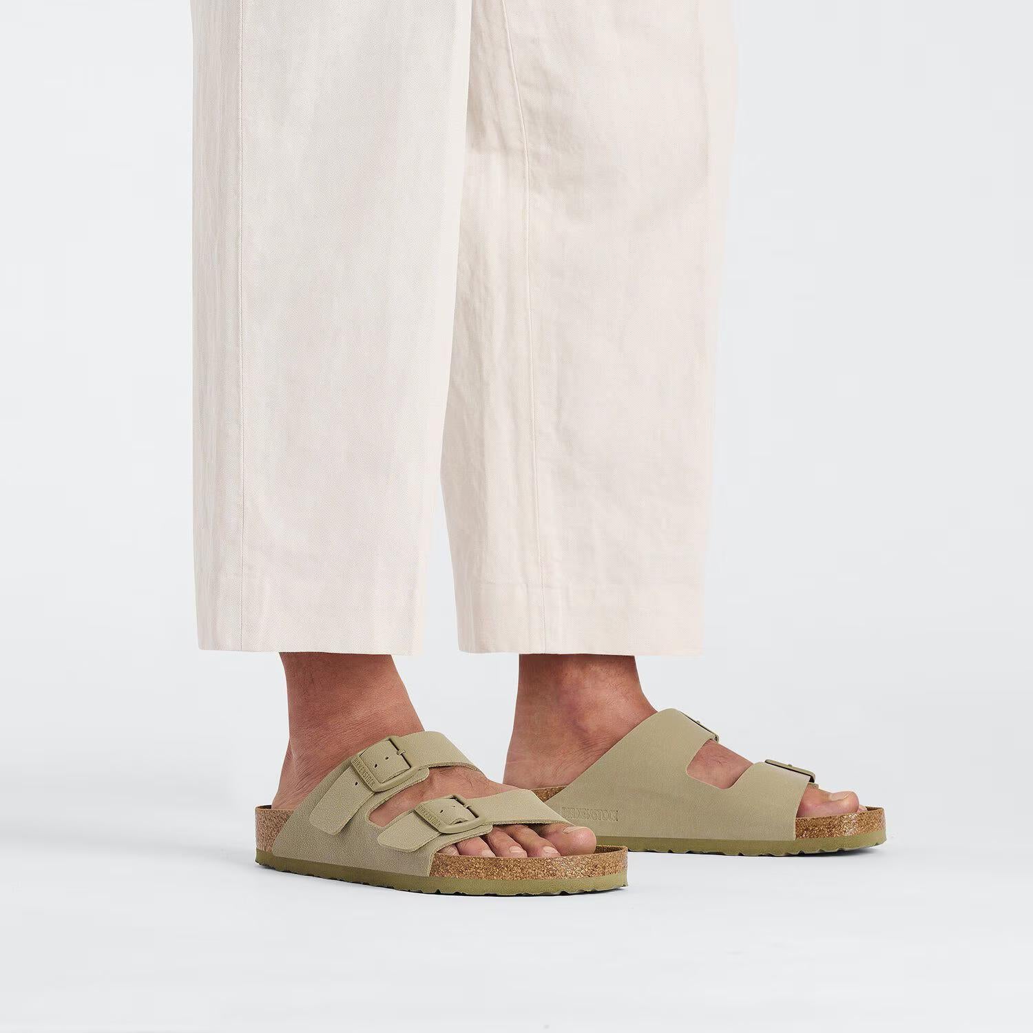 Birkenstock Arizona Birko-Flor faded khaki