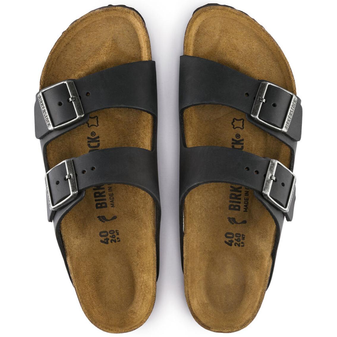 Birkenstock Arizona Leather Oiled black