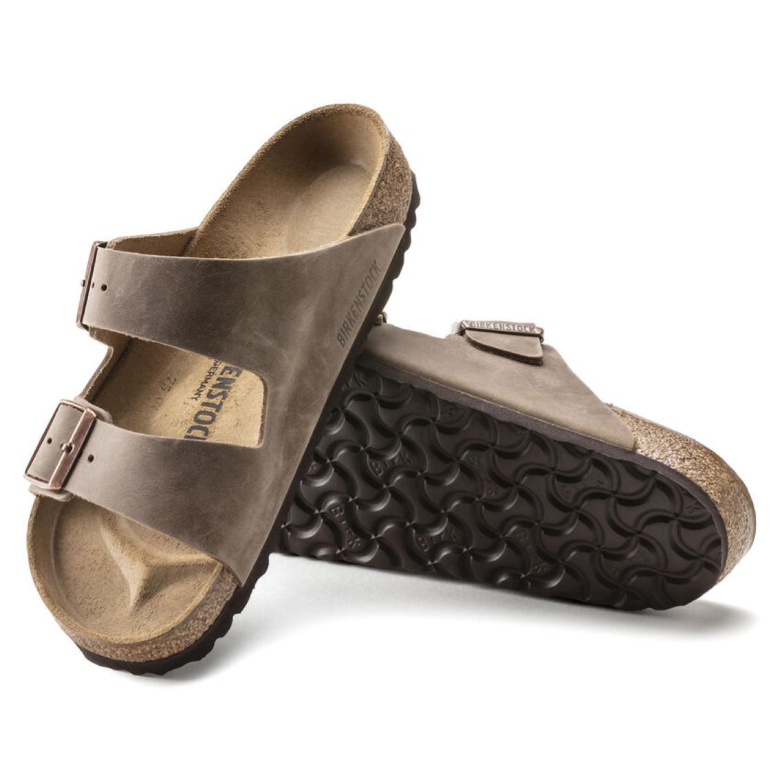 Birkenstock Arizona Leather Oiled tobacco brown