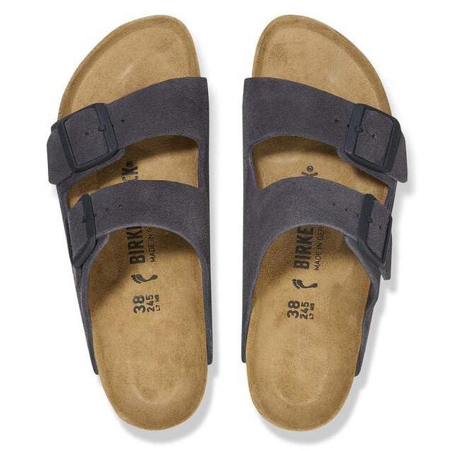 Birkenstock Arizona Velvet Grey