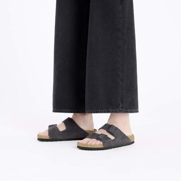 Birkenstock Arizona Velvet Grey