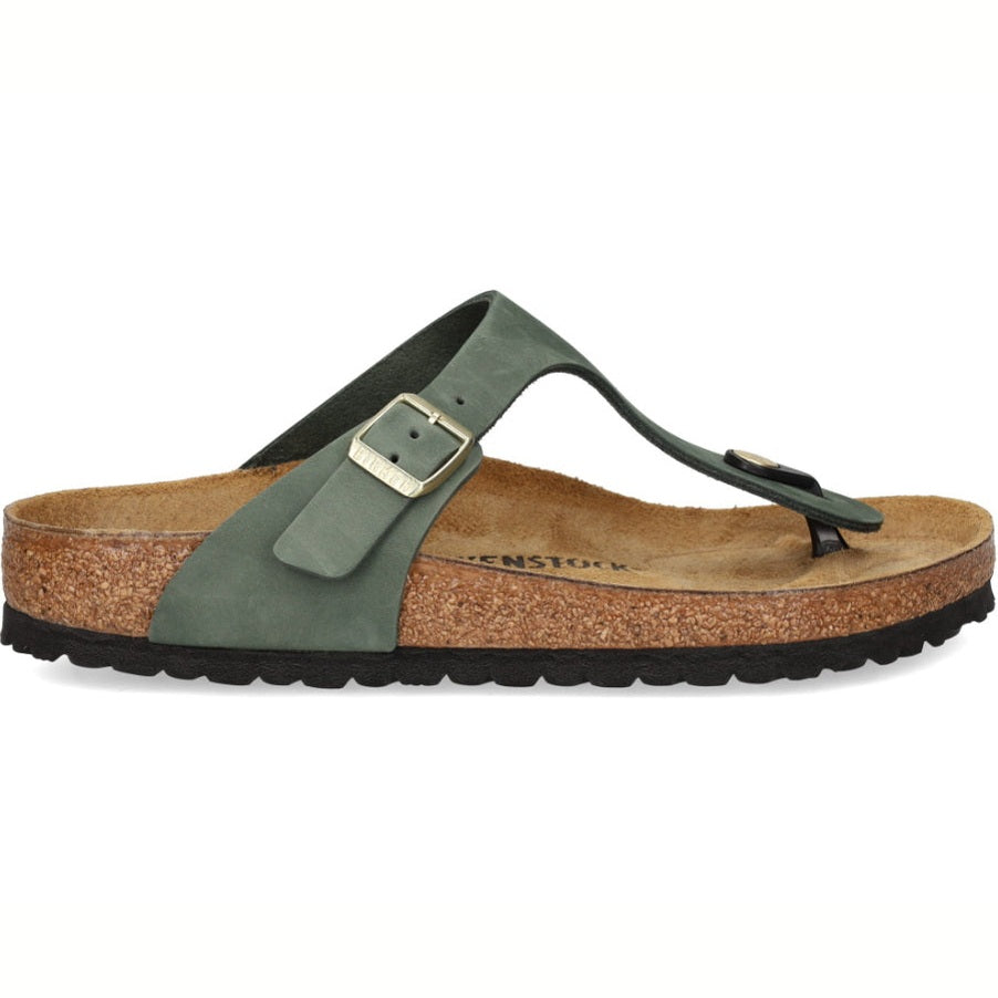 Birkenstock Gyzeh Thyme Nubuck Leather