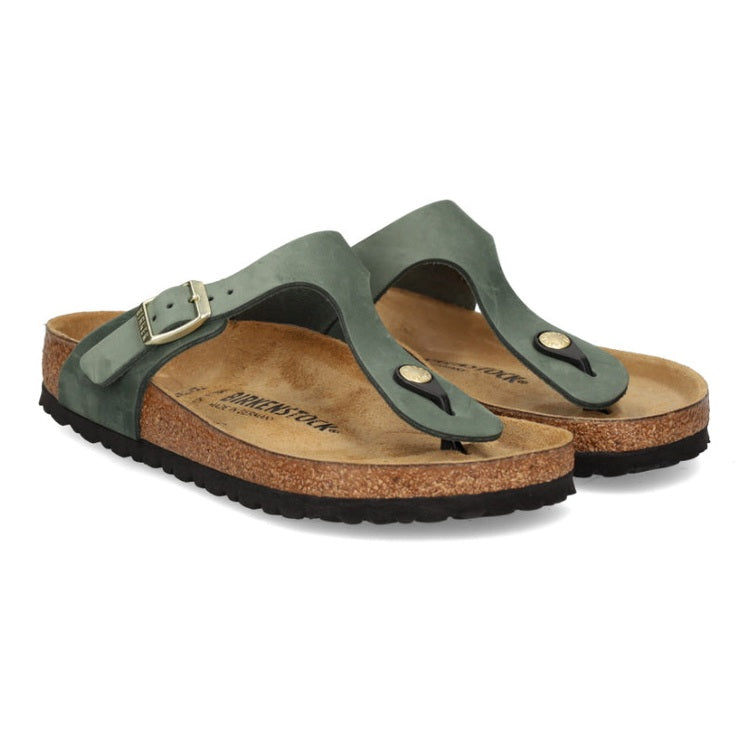 Birkenstock Gyzeh Thyme Nubuck Leather