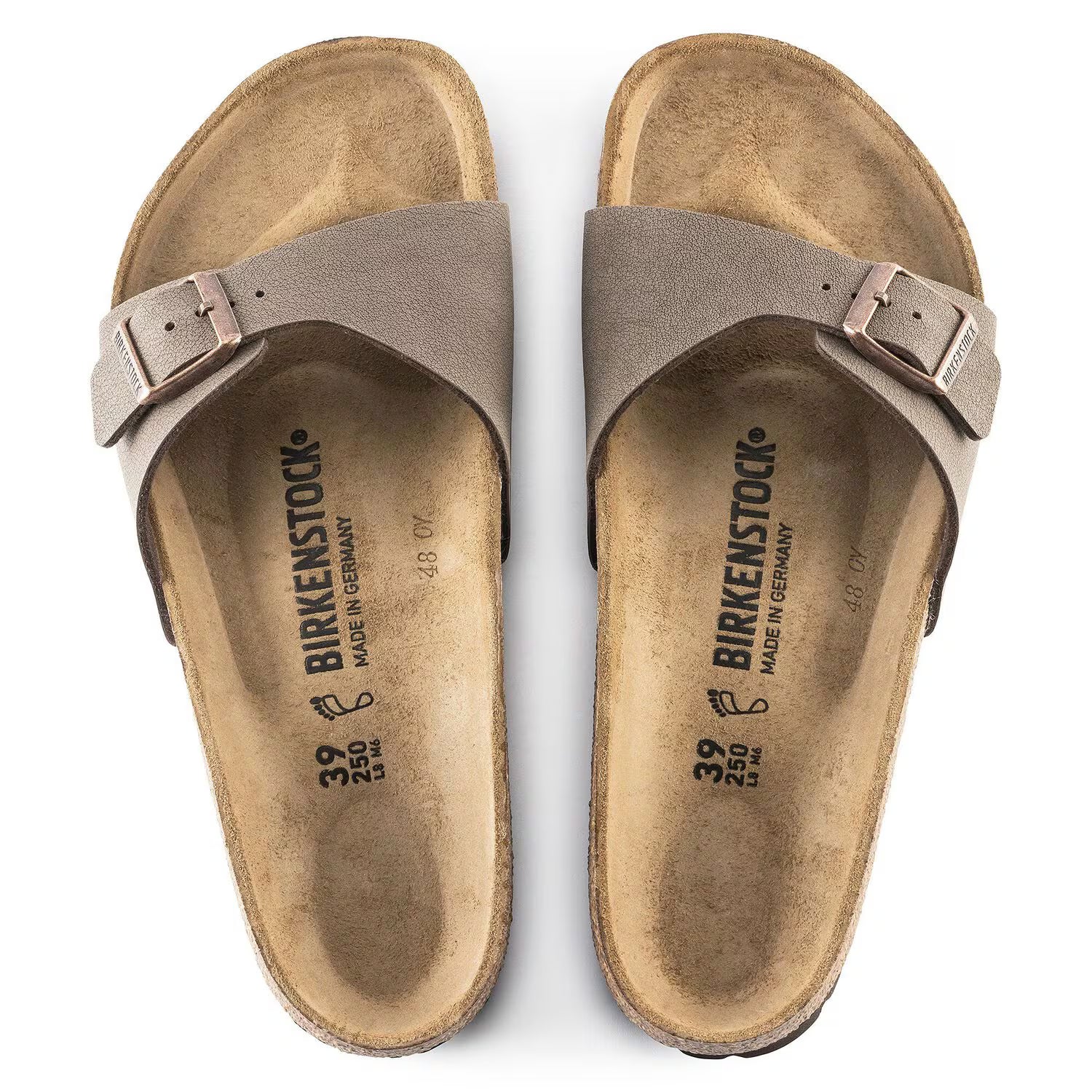 Birkenstock Madrid Birko-Flor Nubuck mocha