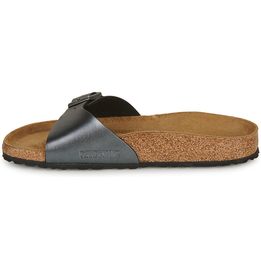 Birkenstock Sandalo Madrid Metallic Black